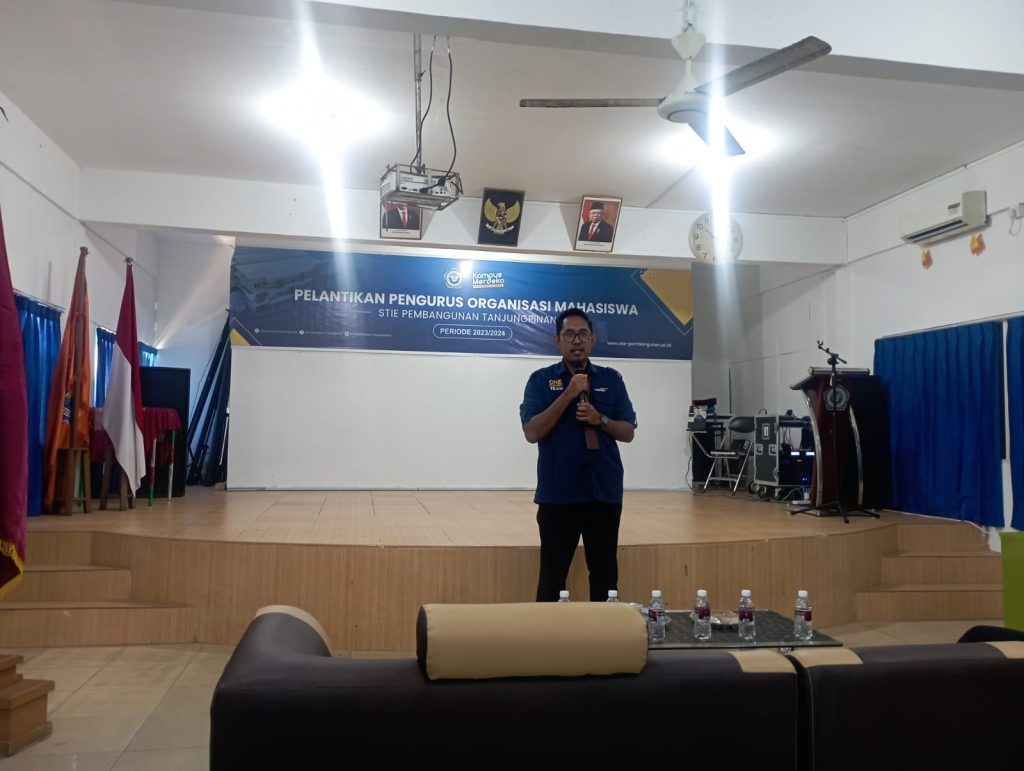 STIE Pembangunan Tanjungpinang melakukan MoU dengan Bank Mandiri, Tbk cabang Tanjungpinang