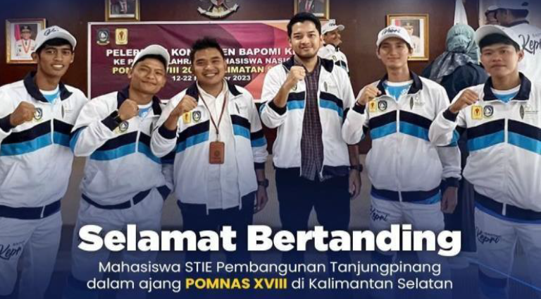 Pelaksanaan Kegiatan POMNAS XVIII Kalimantan Selatan Oleh Mahasiswa STIE Pembangunan Tanjungpinang