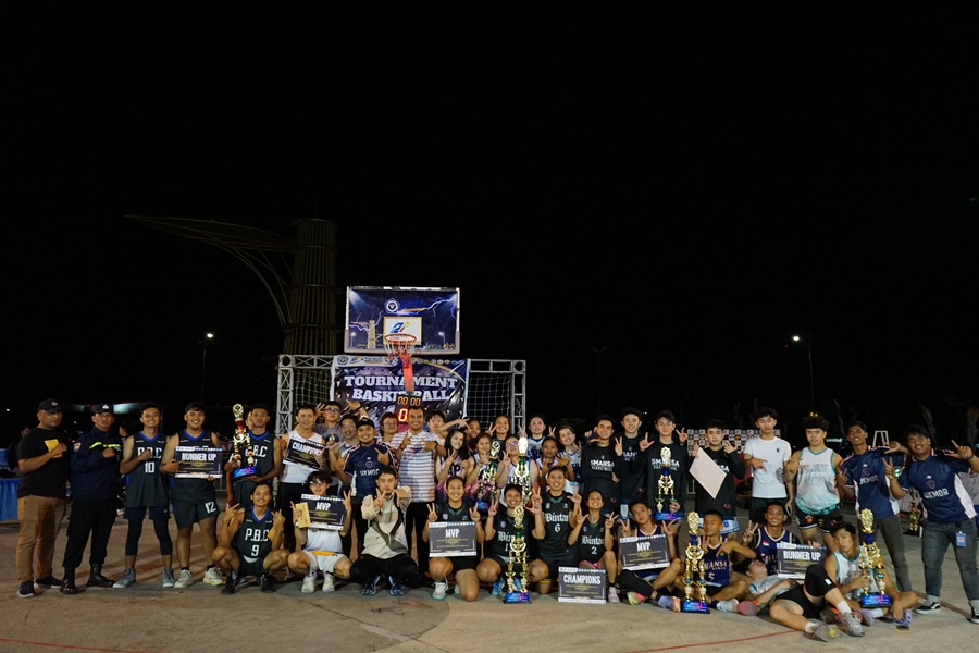 Turnamen Basket pelajar SMA/SMK/MA Sederajat & Umum Se-Kepulauan Riau dalam Memeriahkan MILAD STIE Pembangunan Tanjungpinang yang Ke- 27 Tahun