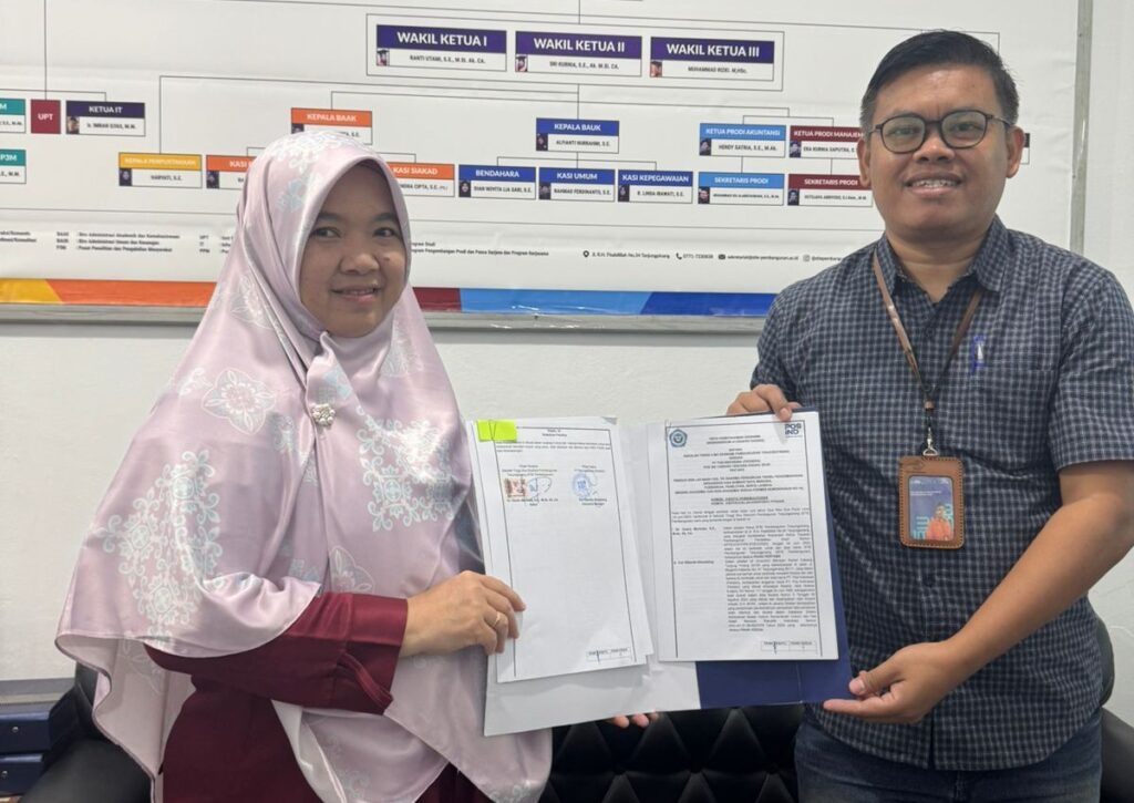STIE Pembangunan Tanjungpinang dan PT. Pos Tanjungpinang Teken MoU: Perkuat Sinergi Lembaga dan Implementasi Kampus Berdampak