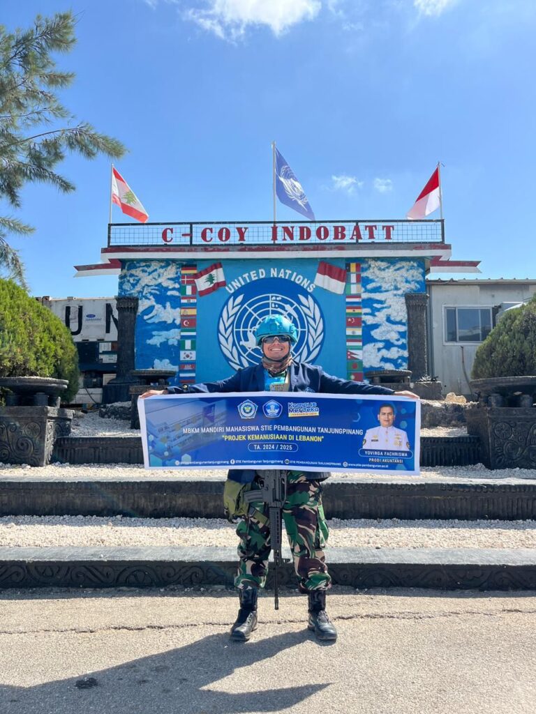 Mahasiswa STIE Pembangunan Tanjungpinang Ikut Serta dalam Proyek Kemanusiaan di Lebanon